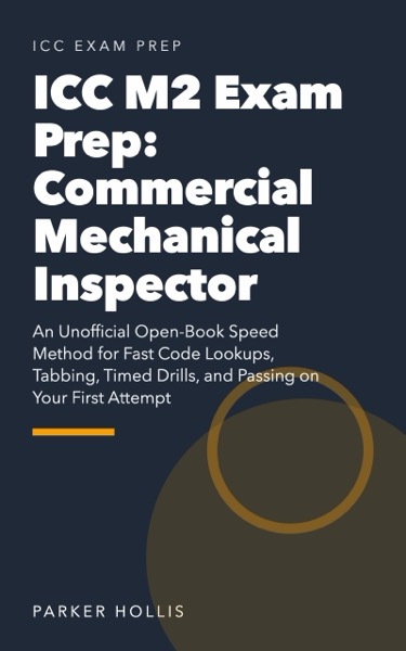 ICC M2 Exam Prep: Commercial Mechanical Inspector book cover