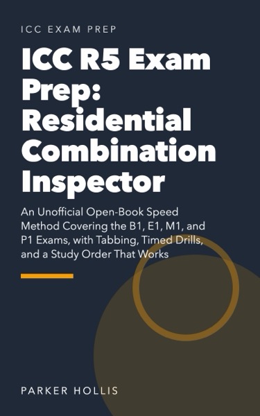 ICC R5 Exam Prep: Residential Combination Inspector book cover